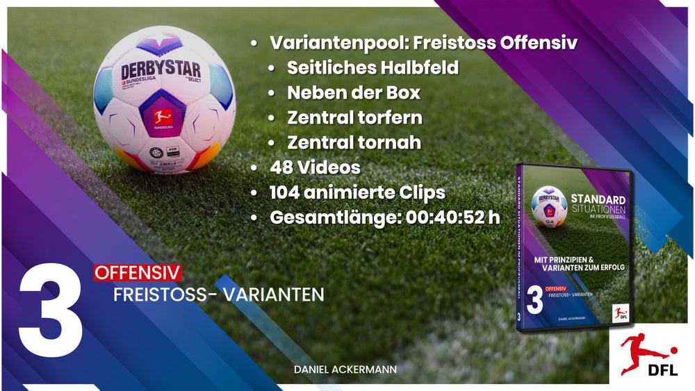 Standardsituationen im Profifussball - Teil 3